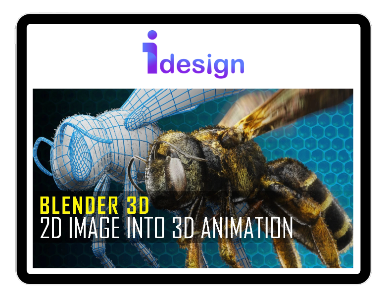 2D Photo Into 3D Animation