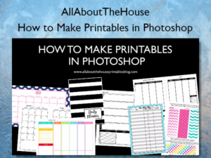 How to Make Printables in Photoshop