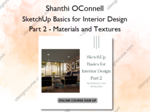 SketchUp Basics for Interior Design Part 2 – Materials and Textures