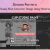 Clip Studio Paint Character Design Using Watercolors