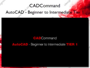 AutoCAD – Beginner to Intermediate Tier 1