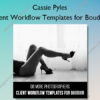 Client Workflow Templates for Boudoir