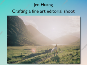 Crafting a fine art editorial shoot