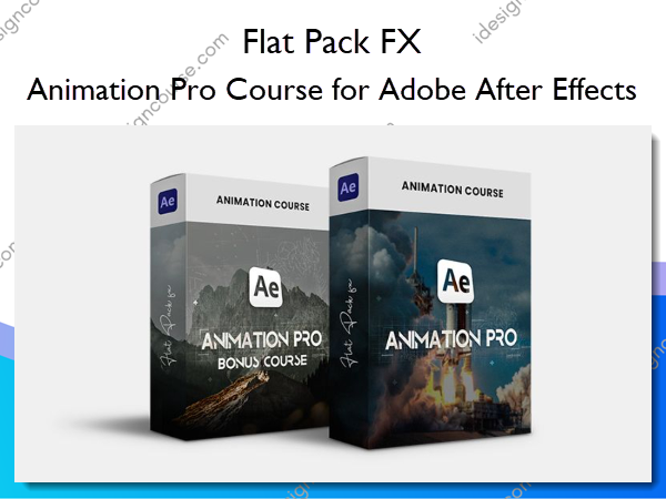 Animation Pro Course for Adobe After Effects – Flat Pack FX