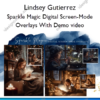 Sparkle Magic Digital Screen-Mode Overlays With Demo video