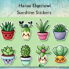Sunshine Stickers – Hanaa Elqattawi