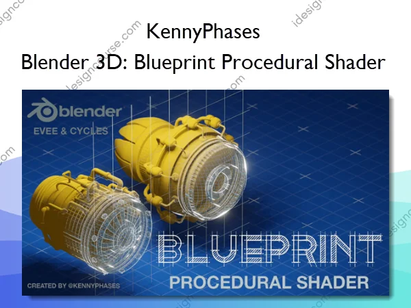 Blender 3D: Blueprint Procedural Shader – KennyPhases