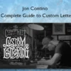 The Complete Guide to Custom Lettering – Jon Contino