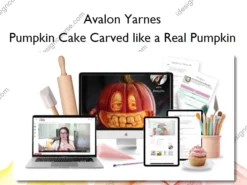 Pumpkin Cake Carved like a Real Pumpkin – Avalon Yarnes