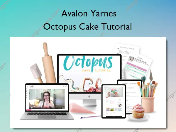 Octopus Cake Tutorial – Avalon Yarnes