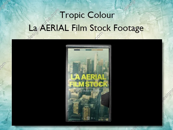La AERIAL Film Stock Footage – Tropic Colour