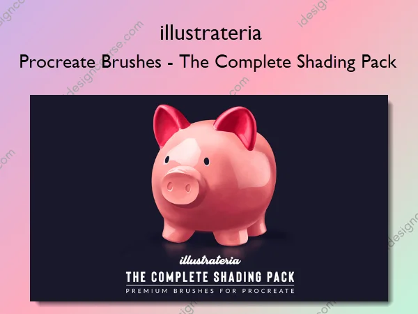 Procreate Brushes – The Complete Shading Pack – illustrateria