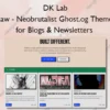 Raw – Neobrutalist Ghost.og Theme for Blogs & Newsletters – DK Lab